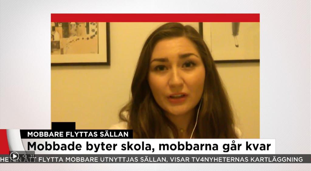 Sveriges Elevkårer har sedan tidigare haft kännedom om problemet och har med anledning av rapporteringen valt att intensifiera stödet till våra medlemsorganisationer.