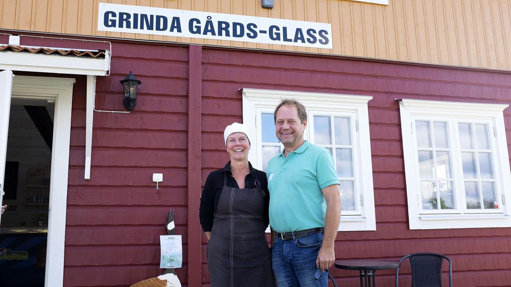 Bettan och Clas Lundblad En intressant och lärorik eftermiddag som också bjöd på härliga wraps och fantastisk god glass tillverkad på Grinda.