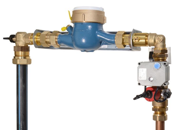 EN ENKEL OCH SMART INSTALLATION Montera ventilenheten på inkommande tappvattenledning, efter huvudvattenkranen och eventuell vattenmätare.