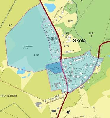 BYAR I UTVECKLING Utställningshandling 2018-01-16 Landsbygd, Jord- och skogsbruk Jord- och skogsbruk i markanvändningskartan avser mark som används för areella näringar.