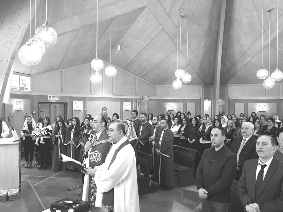 Kaldeiska missionen i Linköping Apostolisk visitation av biskop Saad Hanna Lördagen och söndagen den 10-11 mars besökte den kaldeiska visitatorn för Europa,