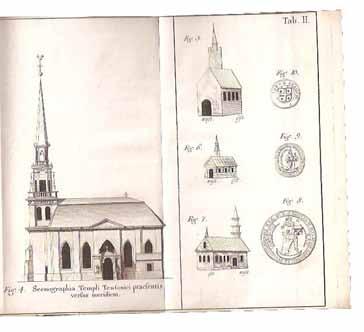 1000 kr Plansch 1 visar Gamla stan i Stockholm 1547, plansch 2 visar dels kyrkotomten för Tyska kyrkan (S:ta Gertrud) 1561, 1639 och 1735 dels kyrkans utseende vid olika tillfällen och dess sigill.