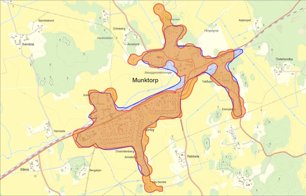 Locality 2010 and 2015 Source: Delimitiations