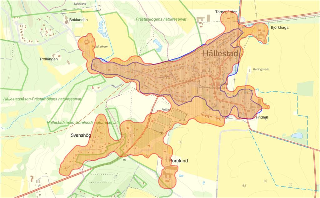 Growing because of sports fields Locality 2010 with new method metod Locality 2010