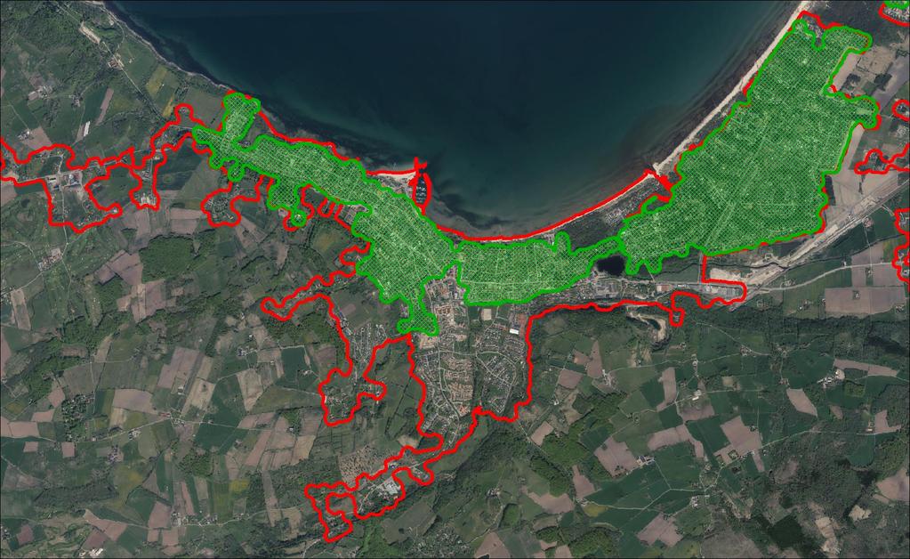 Båstad Locality 2015 Concentration of holiday homes Source:
