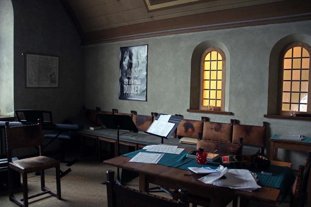 Kyrkorådsrummet före