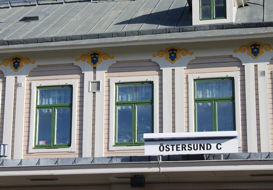 Östersunds centralstation Exteriör restaurering 2010 2012 Söder 1:16,