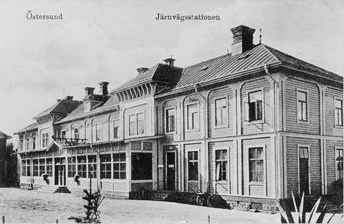 färgskala. Vykort stämplat 23 april 1916.