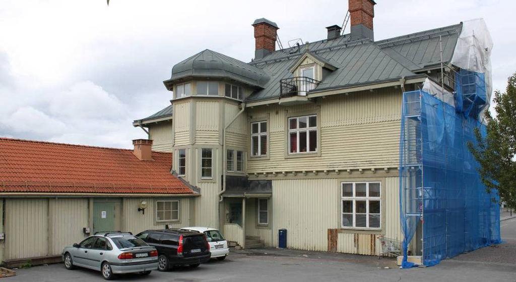 Flygeln Beskrivning Byggnaden är uppförd i två våningar med inredd vind.