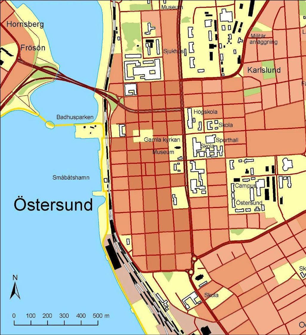 Karta Östersunds