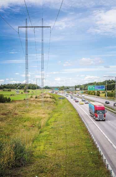 NÄTUTVECKLING 63 8.5.6 Uppsala I södra Uppland finns ett antal 220 kv-ledningar som matar Uppsala och Roslagen.