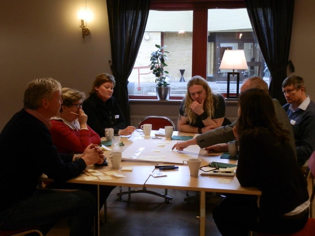 Arbete i grupper Grupp 1 (A) Deltagare Gruppledare: Mikael Delén (Tekniska förvaltningen) Anitha Ljung (Samhällsbyggnadsförvaltningen) Bengt Andersson (Samhällsbyggnadsnämnden) Christian Hemme