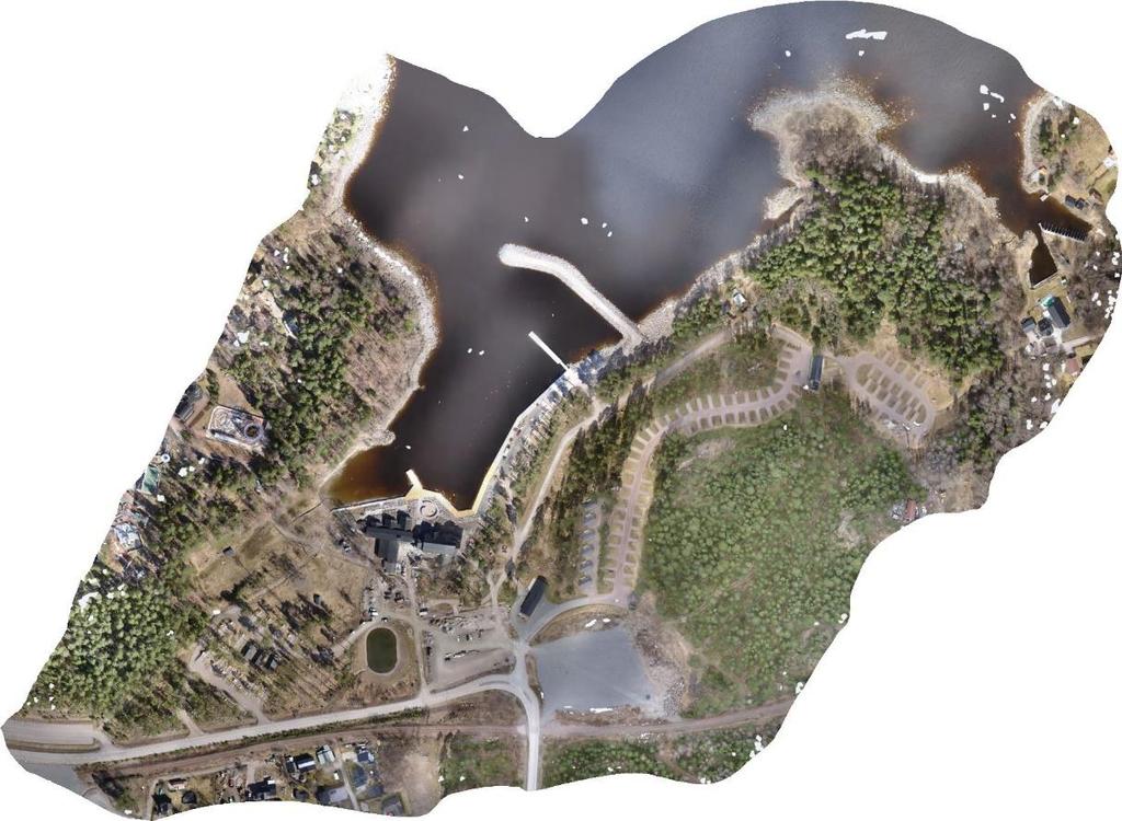 4 Resultat 4.1 Ortofotomosaik Slutresultatet efter databearbetning av flygbilder. Detta resulterade i ortofotomosaik bestående av 449 bilder (figur 6).