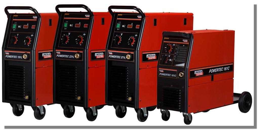 POWERTEC 161C, 191C, 231C, 271C IM3015 09/2016 REV07 BRUKSANVISNING SWEDISH Lincoln Electric