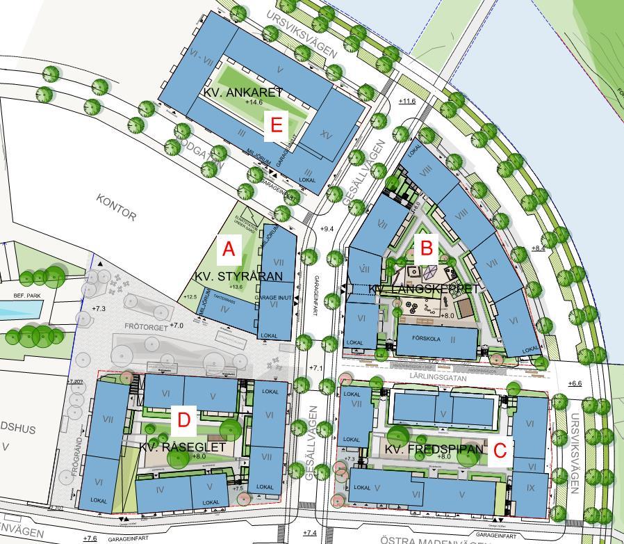 Denna handling redovisar den övergripande strategin för utformningen av planerad bebyggelse avseende brand- och utrymningssäkerhet samt räddningstjänstens insatsmöjligheter för ny bebyggelse inom kv.