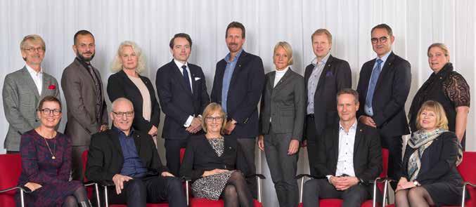 Ledningsgrupp Ledningsgrupp Övre raden från vänster: Bo Friberg, Ali Sadeghi, Anna Lihr, Stefan Engdahl, Mathias Persson, Agneta Wargsjö, Niclas Lamberg, Roberto Maiorana och Åsa Markström.