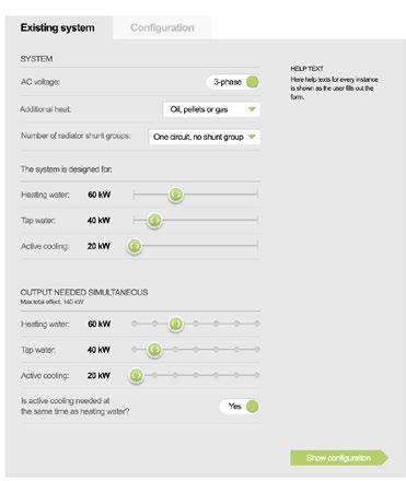 inkoppling och riktiga flöden utifrån systemets förutsättningar.