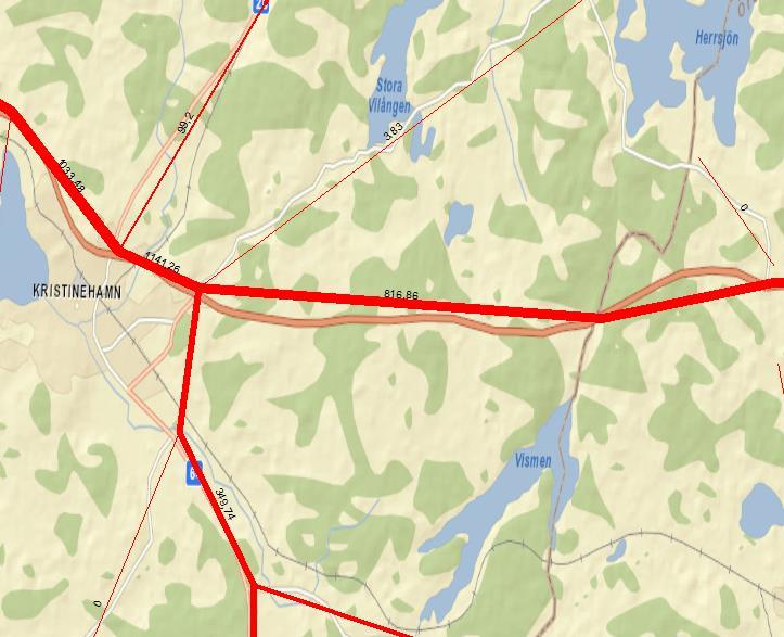 Kristinehamn Punkt 9 10 11 12 Kommun Kristinehamn Kristinehamn Kristinehamn Kristinehamn Väg E18 26 E18 E18 ÅMVD Samgods 1 393 593 1 946 1 765 ÅMVD Trvflödeskarta 2 394 1 299 3 081 3 256 Mätår Trv