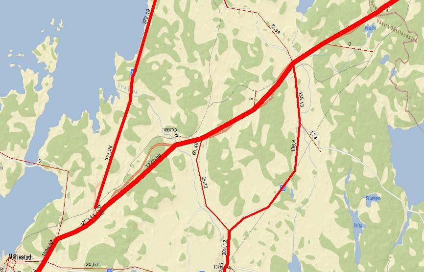 Gullspång Punkt 13 14 15 16 Kommun Gullspång Gullspång Gullspång Gullspång Väg E20 200 E20 200 ÅMVD Samgods 2 190 226 1 948 23 ÅMVD Trvflödeskarta 2 540 277 2 380 263 Mätår Trv 2014 2013 2014 2013