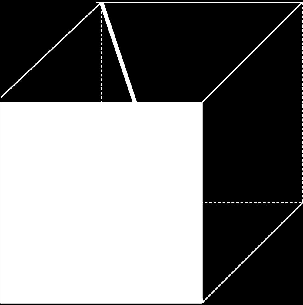 6.11. Projekt: Rymddiagonal i kub Skapa en funktion som räknar ut rymddiagonalen för