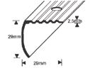 Kromeloxerad 270 CM 12 D3 KR 270 Bronseloxerad 90 CM 12 D3 PE 90 Bronseloxerad 180 CM 12 D3 PE 180 Bronseloxerad 270 CM 12 D3 PE 270 Polerad aluminium 270 CM 12 7523501 Nordic graphite 90 cm 12 D3 NG