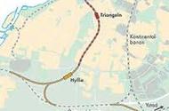 Förutom tunnel och järnvägsspår ska dessutom tre nya stationer anläggas.