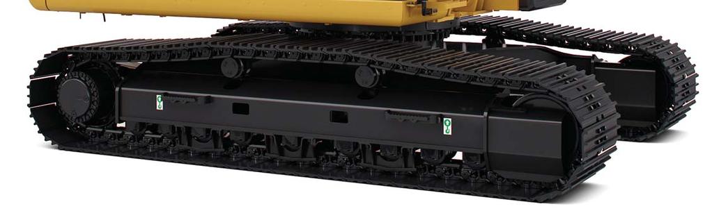 Hållbara ramverk Konstruerad för krävande tillämpningar Robust ram 330F L/F LN är en robust, välbyggd maskin som är konstruerad för lång livslängd.