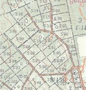 Äldre kartor Utredningsområdet avbildas på en karta över Kårsta från 1768 och en över Rickeby från 1787. På kartorna utgörs området av utmark, täckt med skog.