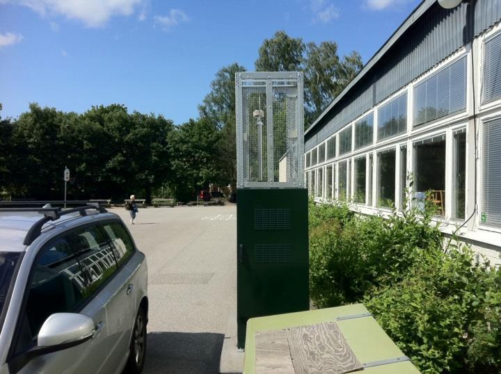 I miljöer där utsläpp från trafiken dominerar är miljökvalitetsnormerna för kvävedioxid (NO 2) och partiklar (PM10) relevanta.