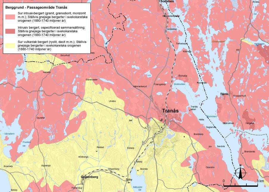 Älv- och svämsediment bildas fortfarande utmed vattendrag och som deltan vid vattendragens mynning. Norr om Gripenberg förekommer stora områden där Svartån avlagrat siltiga svämsediment.