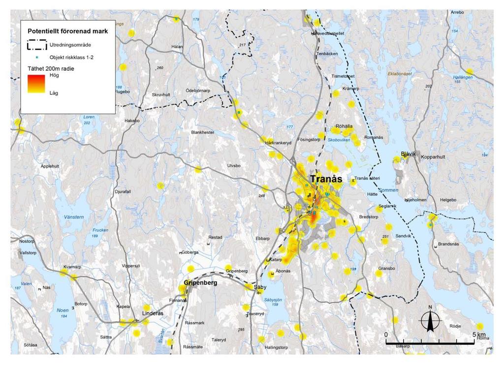 4.1.7.3 Förorenad mark Tranås har sedan 1800-talet varit känt för sin pälsindustri.
