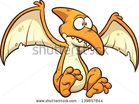 Flygödlan Pterodactylus antiquus. Du är den luriga. Du har sylvassa tänder och kan flyga, och är dold för dina bytesdjur tills det är för sent för dem att fly.