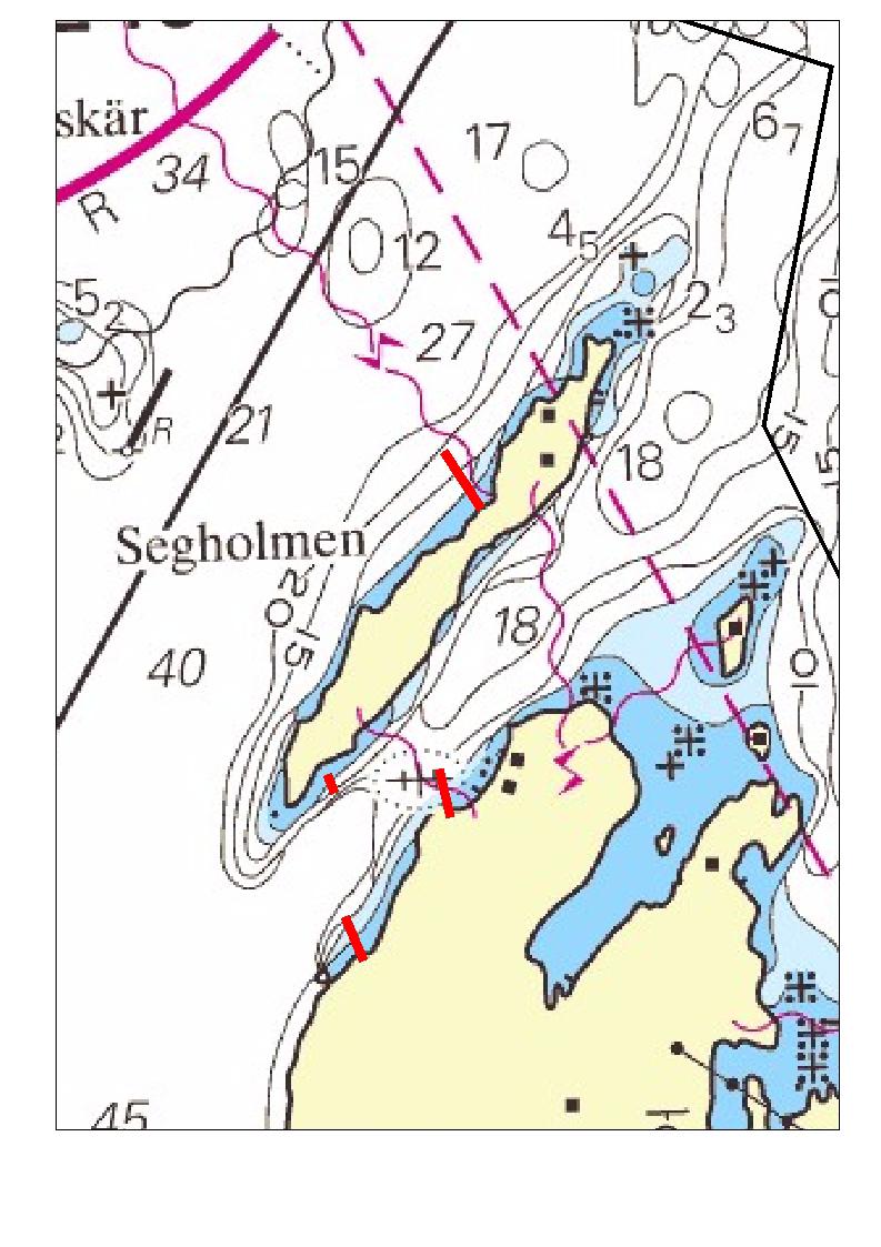 Segholmen 1 Segholmen 2 Björkö 2 Björkö 1 Figur 4.