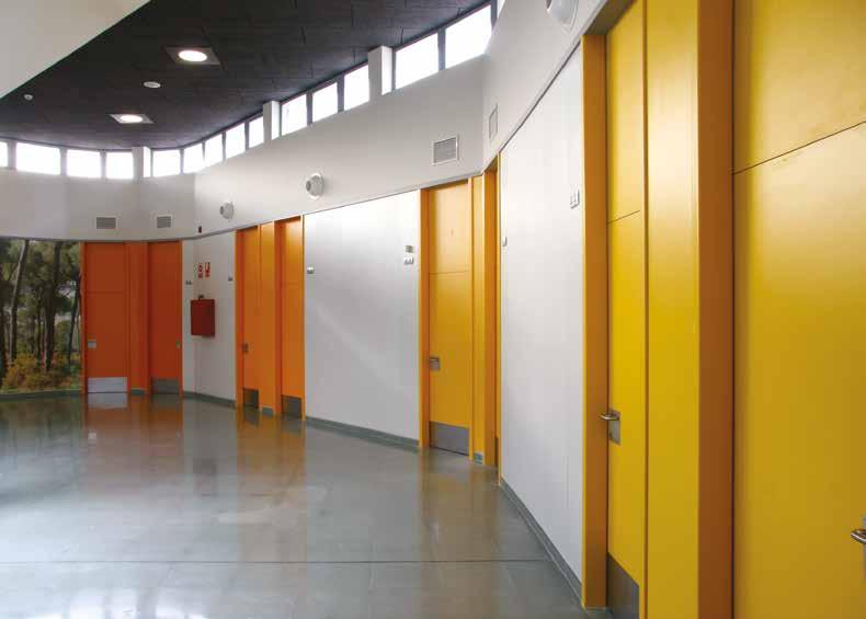 FORMICA MILJÖER FÖR SKOLA OCH UTBILDNING Öppna din fantasi för nya möjligheter Formica Door Collection erbjuder ett brett urval av färger, mönster och trädekorer såväl som produkter som inbjuder till