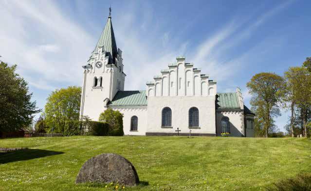 Landskap Höörs kyrka.