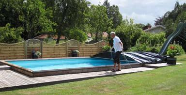 1 Den enda täckning din pool behöver Zabra pooltäckning innebär renare vatten och mindre skötsel.