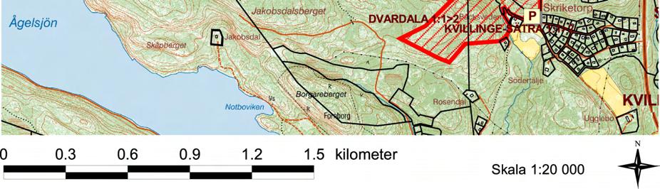 Areal: 299 ha Bilaga 1 Bakgrundskartor Lantmäteriet,