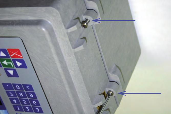 FARA Innan flödesmätaren öppnas, se till att spänningsmatningen är bortkopplad. VARNING Se till att eventuell batteribackup är bortkopplad innan mäteren öppnas.