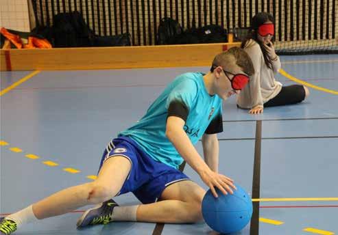 Parasportdagar i Gävle Vad är egentligen boccia? Hur svårt kan det va? Hur lätt är det att orientera var en boll befinner sig, genom att bara använda hörseln?