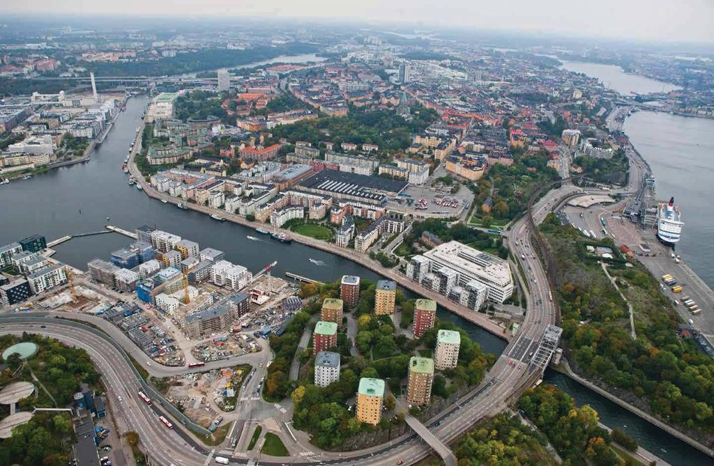 Bussdepån i kvarteret Persikan ska rivas för att ersättas av ny stadsbebyggelse i sju stadskvarter.