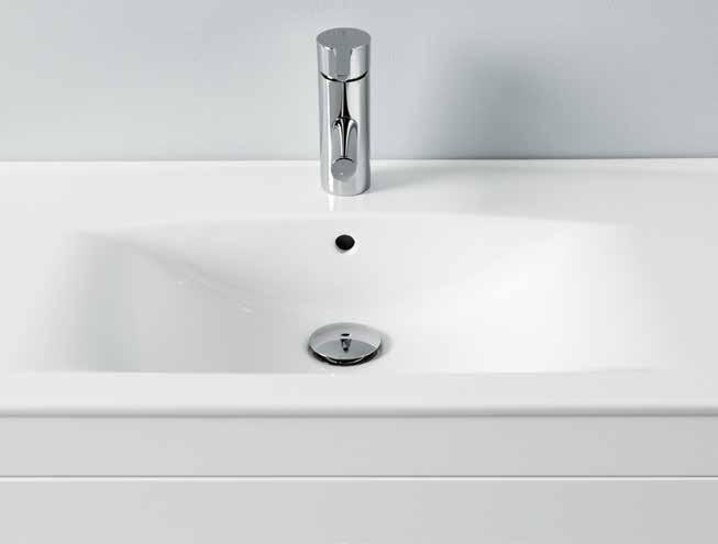 IFÖ SENSE Badrum får också vara minimalistiska. Ifö Sense är en serie tvättställ som ger ett nättare och elegantare intryck i badrummet.