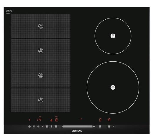 val Glaskeramikhäll 4 zoner, touchslider ET651FEN1E Kök/matplats - Vitvaror - Tillval Induktionshäll