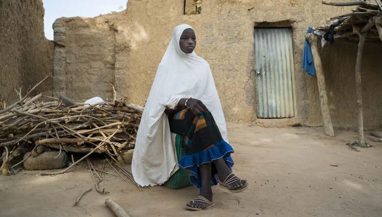VERKSAMHETSBERÄTTELSE MED EFFEKTRAPPORT Våld mot barn ska minska LAOURES BERÄTTELSE Nu vill jag hjälpa flickor som riskerar att bli bortgifta Niger i Västafrika är det land i världen där