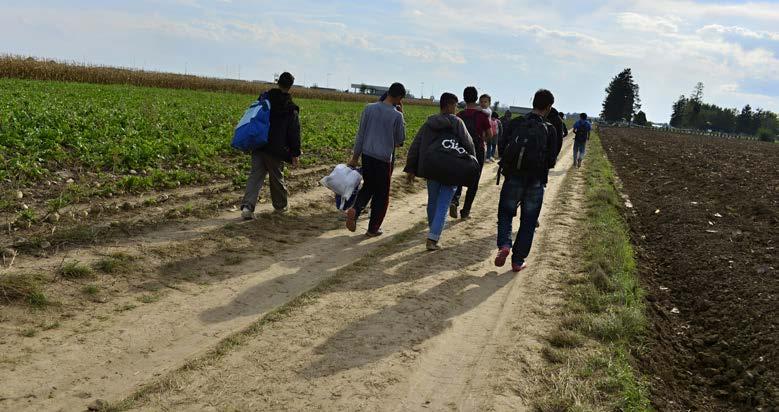 VERKSAMHETSBERÄTTELSE MED EFFEKTRAPPORT Barn i migration ska få sina rättigheter tillgodosedda Barns röster ska höras Rädda Barnens påverkansråd består av en grupp med 20 ungdomar som flytt till