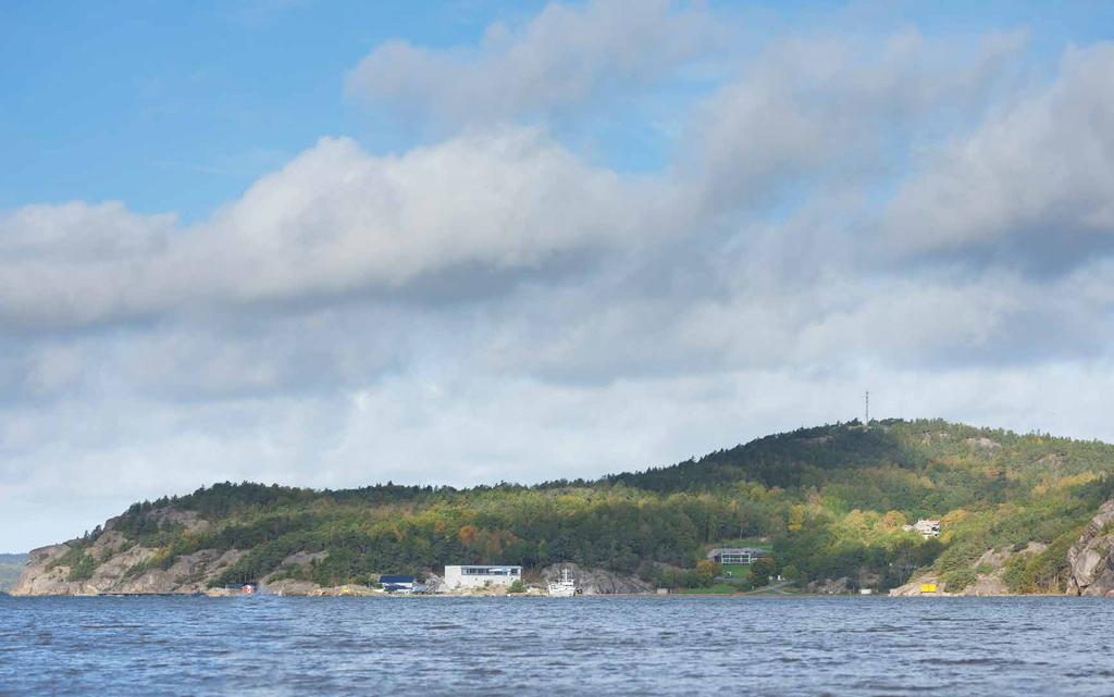 Rustningshallen i Skredsvik, Bohuslän, var ett av fyra objekt som