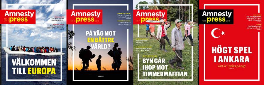 INSATS OKT 2017 SIDA 13 INSATS OKT 2017 BESTÄLL AMNESTY PRESS NUMMER 4! Ta chansen att beställa Amnesty Press direkt från tryckeriet!