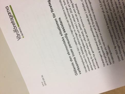 Villkor Flertalet möten på Försäkringskassan för att diskutera problemen med utebliven