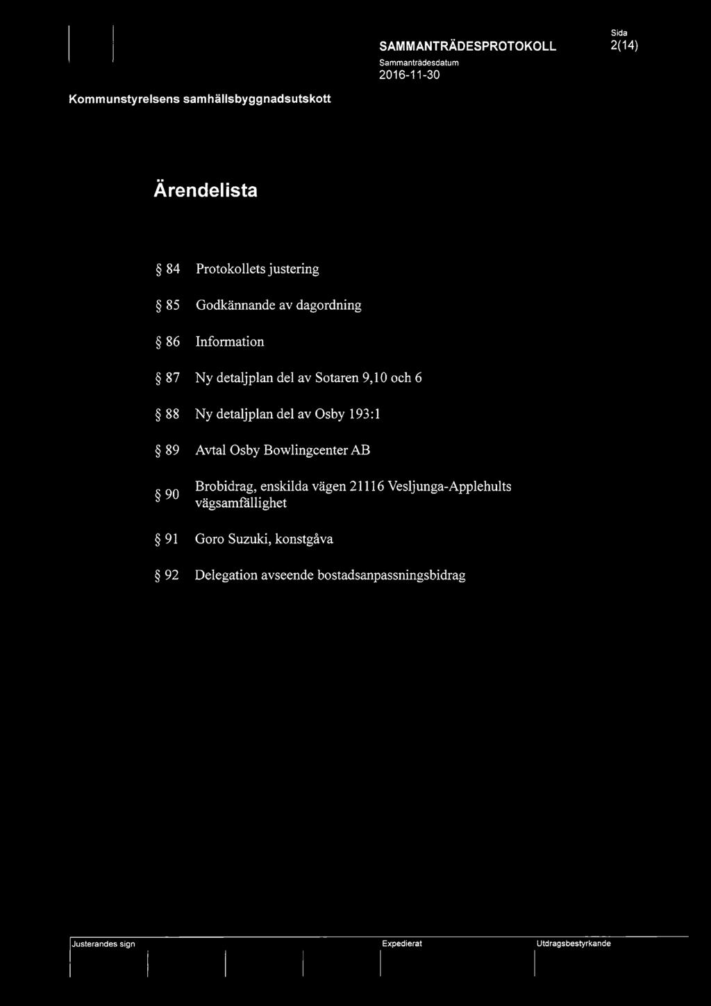 Information Ny detaljplan del av Sotaren 9,10 och 6 Ny
