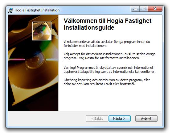 Nyinstallation Klient Om du installerar via installationsfil kan du köra installationen direkt eller spara filen på din hårddisk och starta