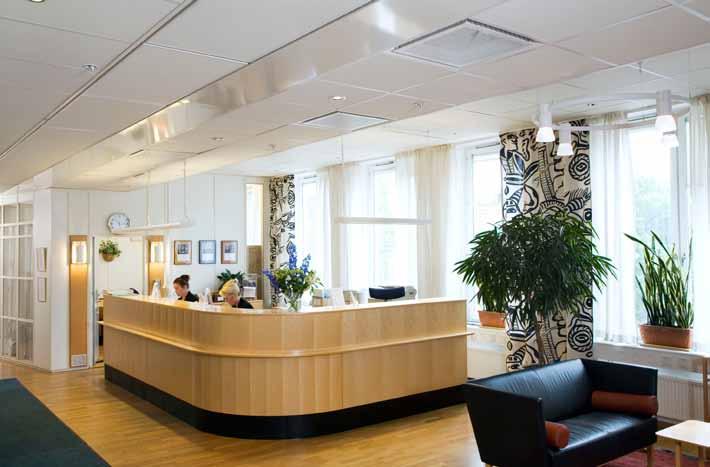Integrerad komfortmodul www.eurovent-certification.com www.certiflash.com 4-vägs luftdistribution där varje sida har justerbar luftmängd och ställbar luftriktning för högsta komfort.